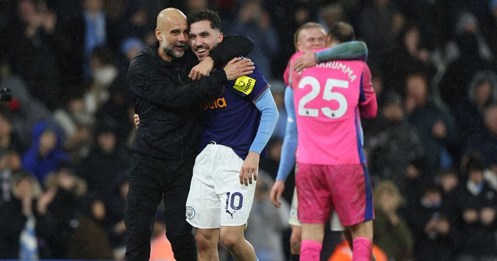 Pep Guardiola tells Man City players about their ‘outstanding’ defender Manchester Evening News