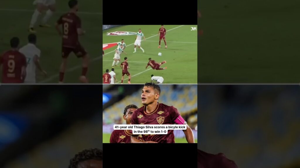 Even at 41 Thiago Silva still scoring off bicycle kicks