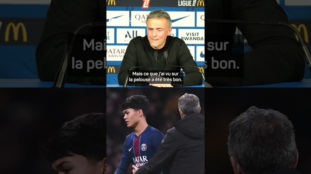 🥰 Les éloges de LUIS ENRIQUE après la première titularisation de DRO FERNANDEZ !
