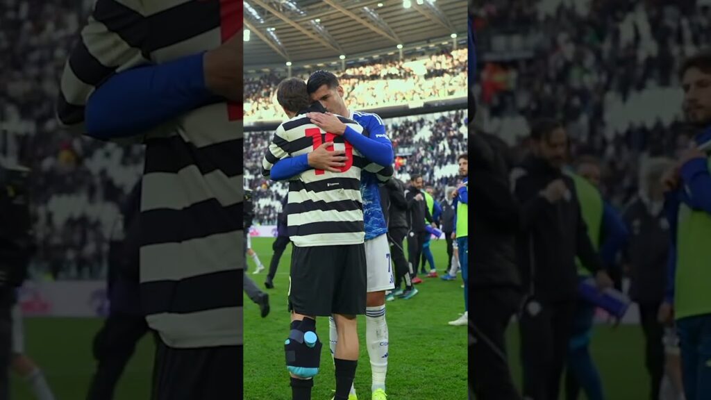 Kenan Yildiz and Alvaro Morata 🫂❤️ #juventus #shorts #football Kenan Yildiz and Alvaro Morata 🫂❤️ #juventus #shorts #football