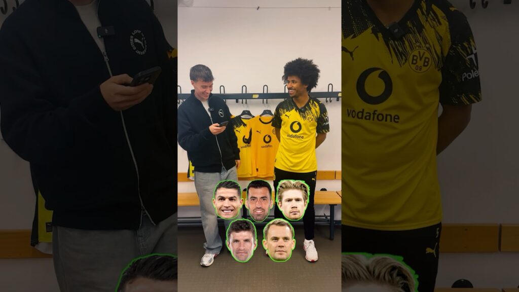 Seine letzte Antwort🤯 5,4,3,2,1 mit Karim Adeyemi 🔥👀 #shorts