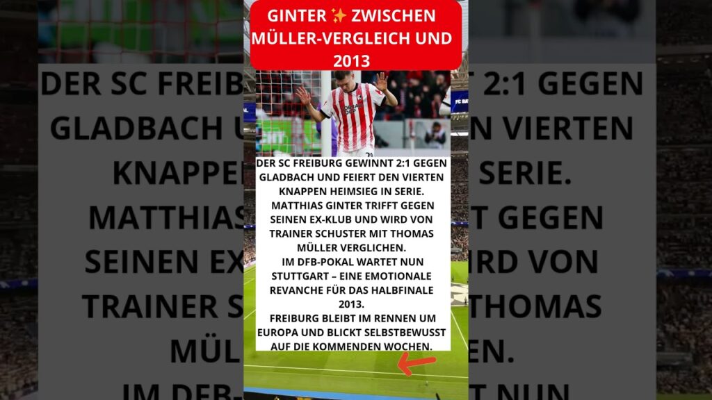 Ginter ✨ zwischen Müller-Vergleich und 2013 Ginter ✨ zwischen Müller-Vergleich und 2013