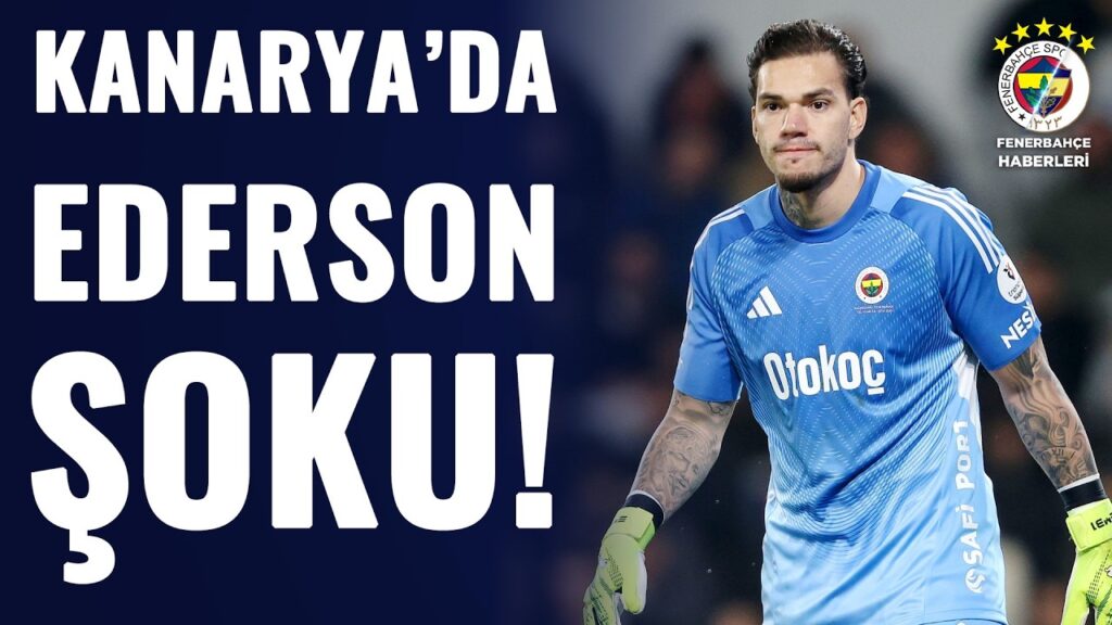 Fenerbahçe’de Ederson Şoku | Ederson Ne Kadar Sahalardan Uzak Kalacak Tedesco Açıkladı! Fenerbahçe'de Ederson Şoku | Ederson Ne Kadar Sahalardan Uzak Kalacak Tedesco Açıkladı!