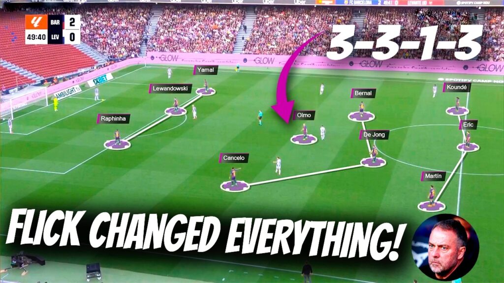 Hansi Flick JUST UNLOCKED a NEW BARCELONA [Barca 3-0 Levante: Analysis]