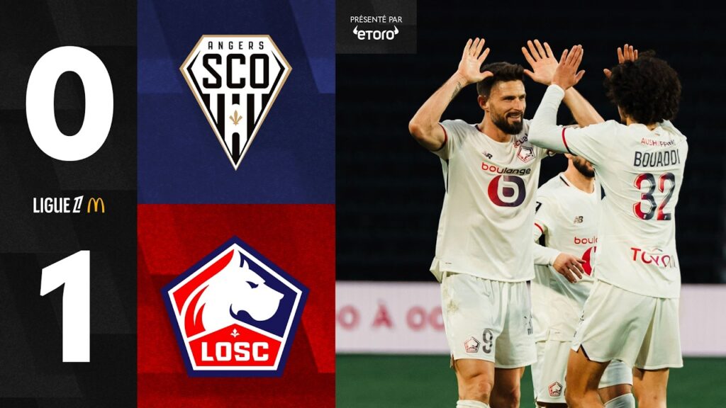 Highlights I Le LOSC s'impose à Angers grâce à Giroud ✅ avec @etorofrance877