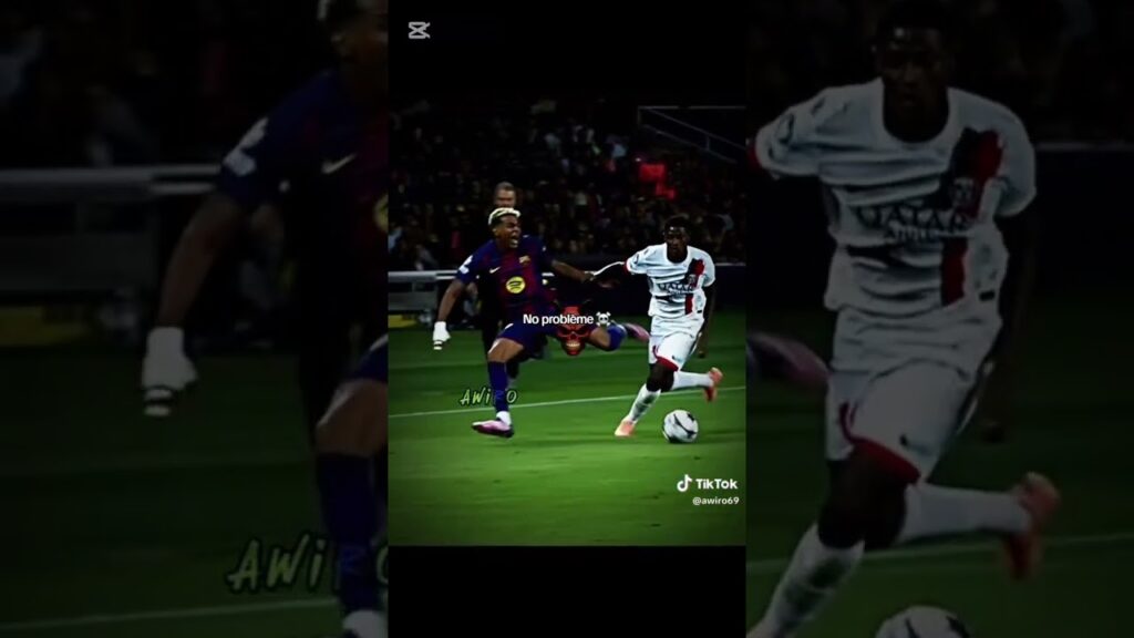 Lamine yamal vs Nuno mendes 🔥