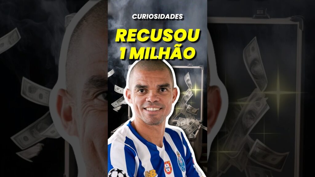 🔵 PEPE Recusou mais de 1 Milhão de Euros em dinheiro vivo #pepe #fcporto #porto #fcp #futebol