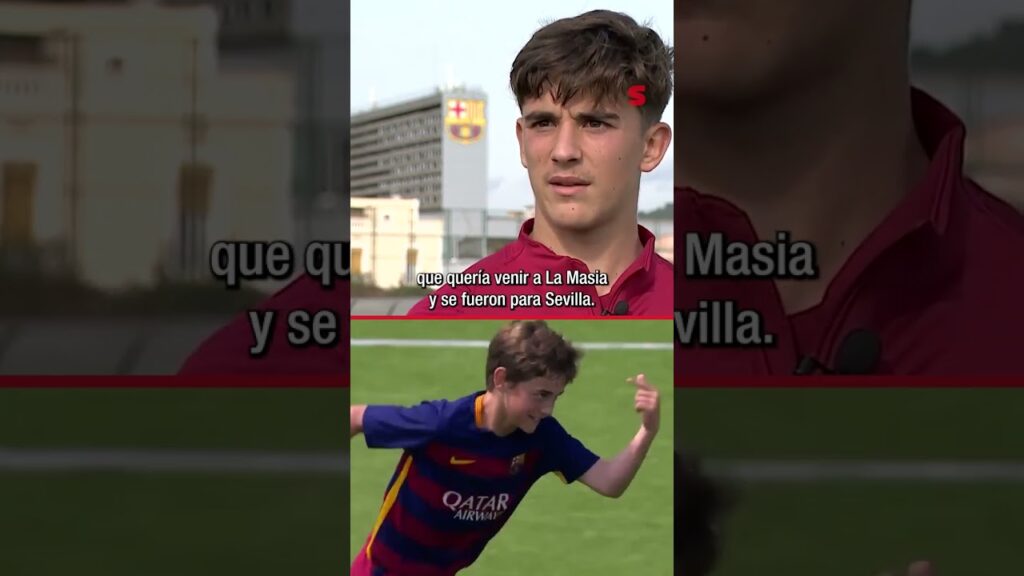 El vídeo (casi) INÉDITO de los inicios de GAVI en el BARÇA