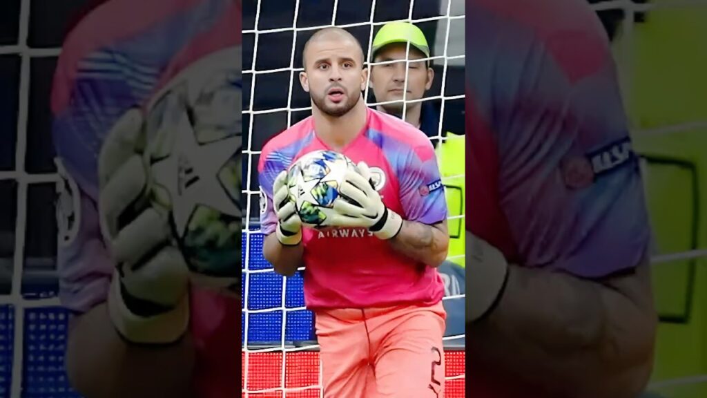 Kyle Walker As A Goalkeeper UNBELIEVABLE! 😮 #short
