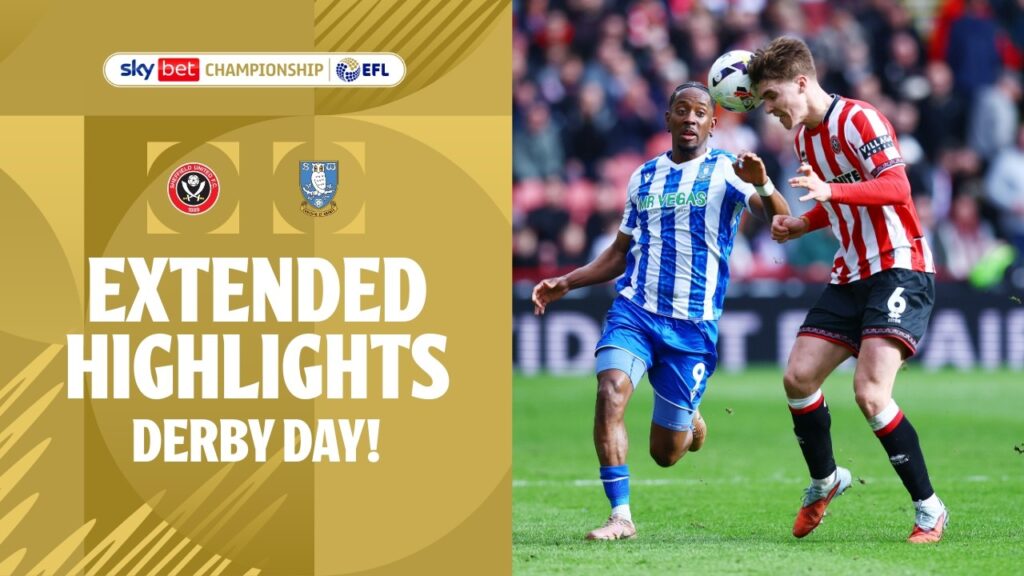 DERBY DAY! | Sheffield United v Sheffield Wednesday extended highlights