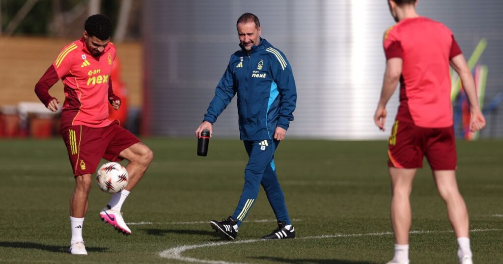 Nottingham Forest training moment that sums up Vitor Pereira changes ahead of Europa League tie Nottinghamshire Live