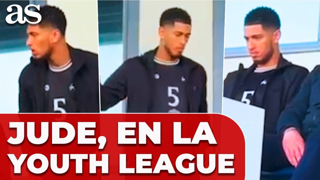 JUDE BELLINGHAM EN VALDEBEBAS viendo al REAL MADRID con su madre en la YOUTH LEAGUE JUDE BELLINGHAM EN VALDEBEBAS viendo al REAL MADRID con su madre en la YOUTH LEAGUE