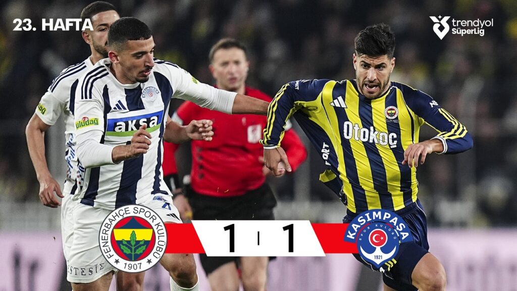 Fenerbahçe (1-1) Kasımpaşa – Highlights/Özet | Trendyol Süper Lig – 2025/26 Fenerbahçe (1-1) Kasımpaşa - Highlights/Özet | Trendyol Süper Lig - 2025/26
