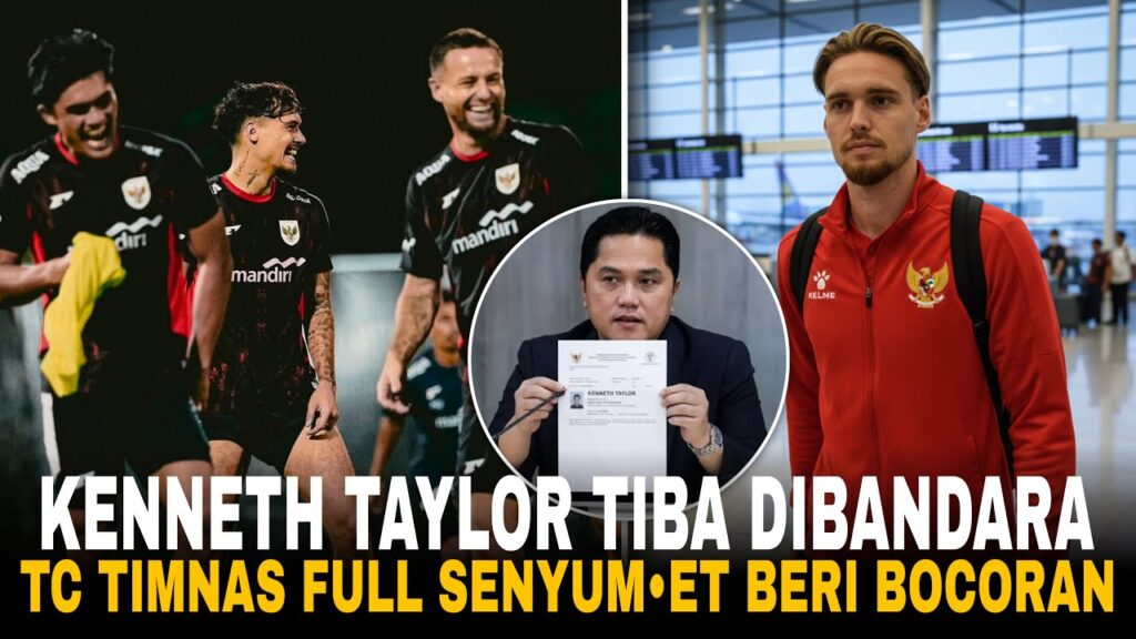 DI DEPAN SEMUA ORANG! ET Pamer Berkas Kenneth Taylor, Fix Debut Di FIFA Series•TC timnas FULL senyum