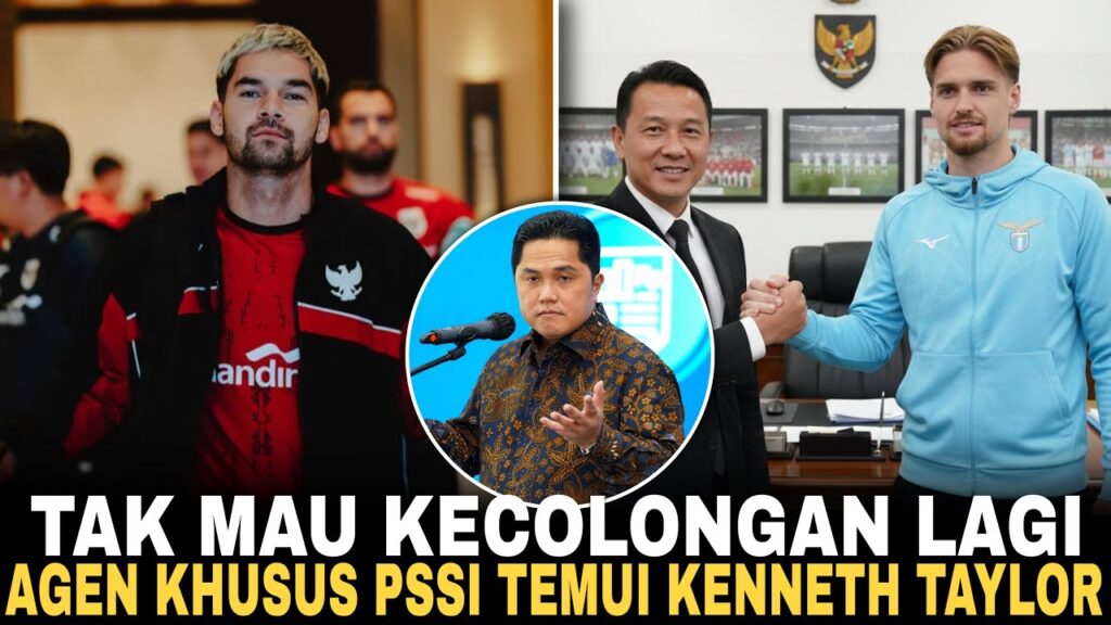 NAH GINI DONG! PSSI Kirim Agen Khusus Temui Kenneth Taylor•Sang Pemain siap di proses secepatnya!