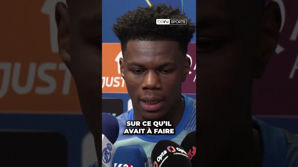 ✊💥 Les mots forts d'Aurélien Tchouaméni : "Une victoire contre le racisme" #shorts