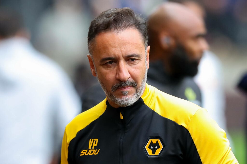 Vitor Pereira looking serious for Wolves
