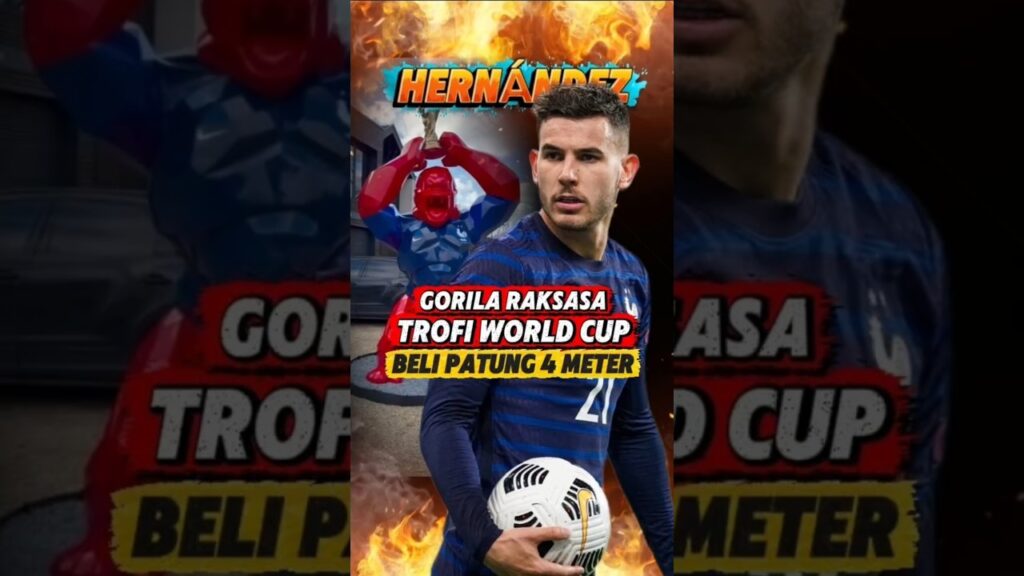 Lucas Hernández Beli Patung Gorila⁉️ #shorts #worldcup #prancis #football #sepakbola Lucas Hernández Beli Patung Gorila⁉️ #shorts #worldcup #prancis #football #sepakbola
