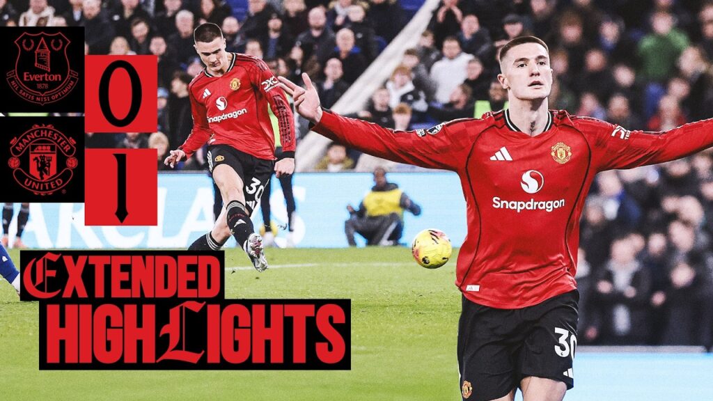 A Classic Counterattack! 😍 Everton 0-1 Man Utd | Extended Highlights