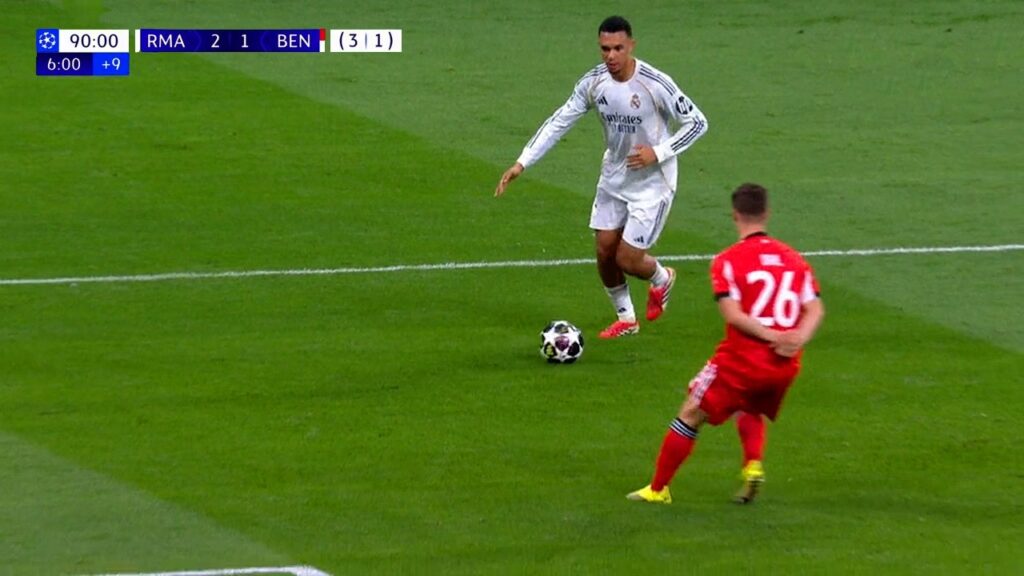 Trent Alexander-Arnold vs Benfica | Perfomance (25-02-2026)