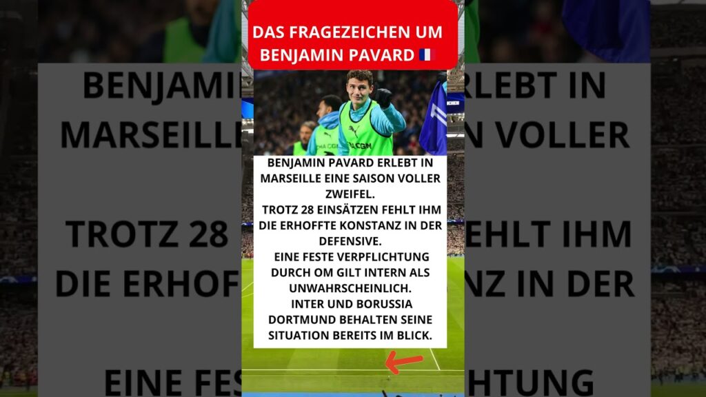 Das Fragezeichen um Benjamin Pavard 🇫🇷