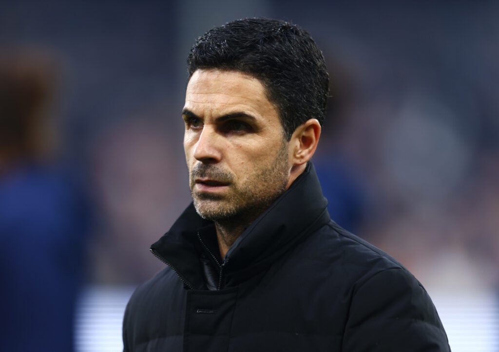 Arsenal manager Mikel Arteta