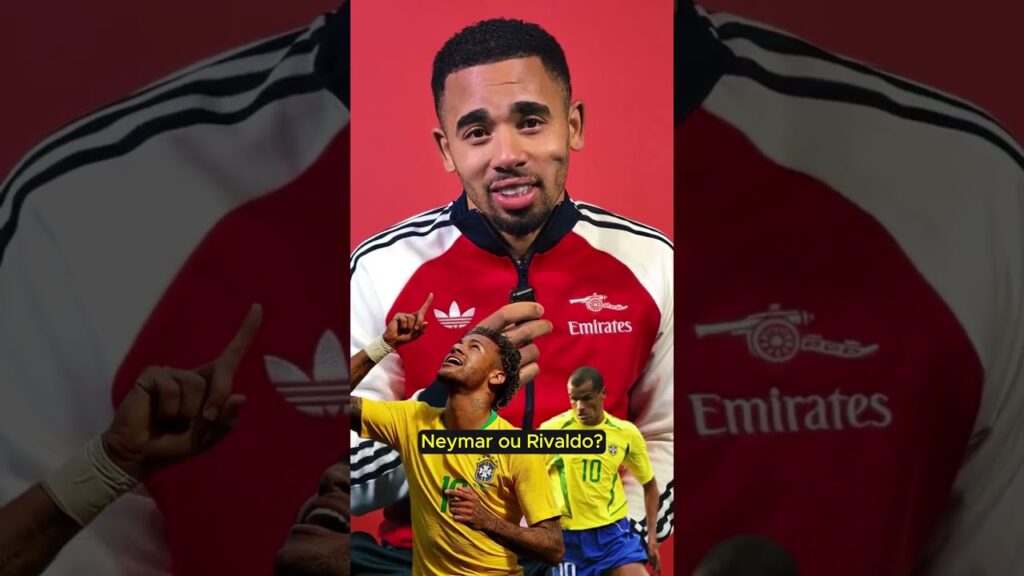 O GABRIEL JESUS TEM SEU FAVORITO! 🤩 #shorts