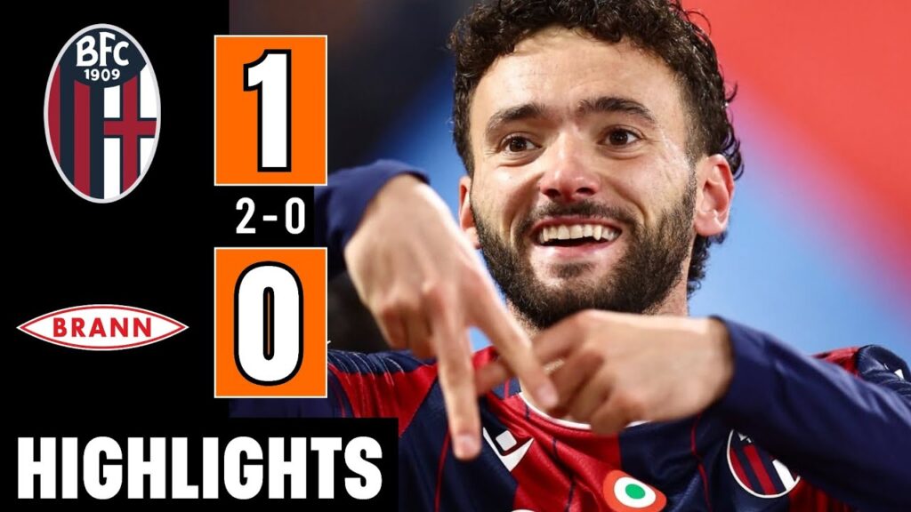 Bologna vs Brann 1-1 (Agg. 2-0) | Highlights | João Mário Goal | EUROPA LEAGUE | Sørensen Red Card