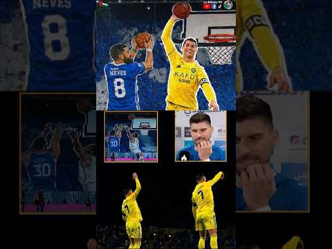 RONALDO HUMILIE AL-HILAL & RUBEN NEVES AVEC SA NOUVELLE CÉLÉBRATION SLAM DUNK ! CR7 MODE BASKETBALL
