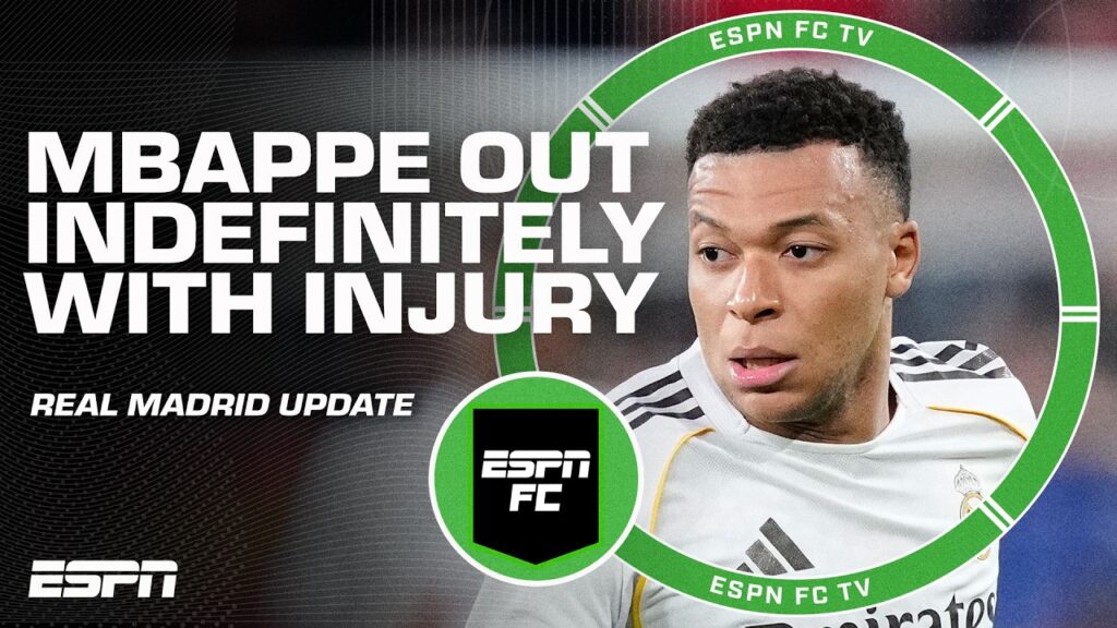 NO TIMETABLE for Kylian Mbappe's knee injury 🚨 Julien Laurens reports | ESPN FC