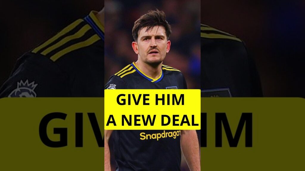 Give Harry Maguire a NEW Contract! | Why United's 'Whipping Boy' Deserves Respect"