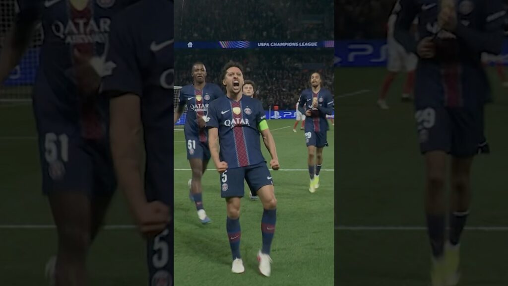 Doué’s assist to Marquinhos 🥵😮‍💨 #UCL #ChampionsLeague #PSG #Marquinhos #Doué