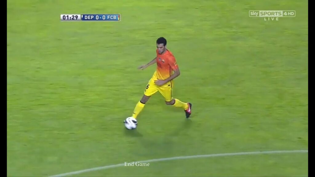 Sergio Busquets vs Deportivo La Coruna  La Liga 2012-13 English Commentary