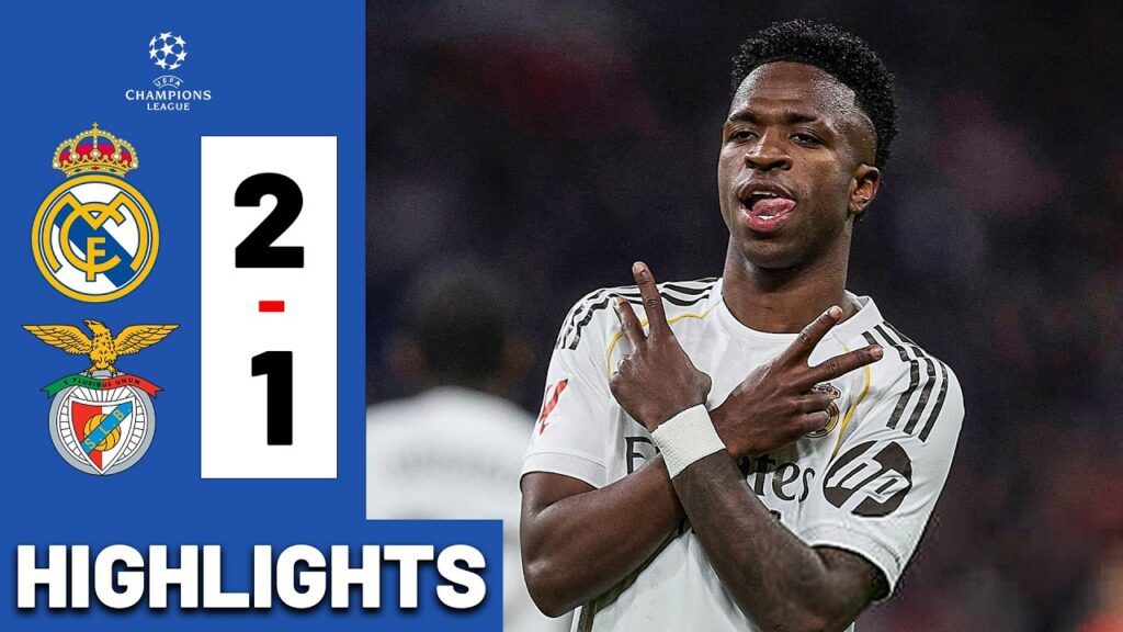 VINICIUS JR! Real Madrid vs Benfica 1-1 HIGHLIGHTS & All GOAL Champions League 25/26 VINICIUS JR! Real Madrid vs Benfica 1-1 HIGHLIGHTS & All GOAL Champions League 25/26