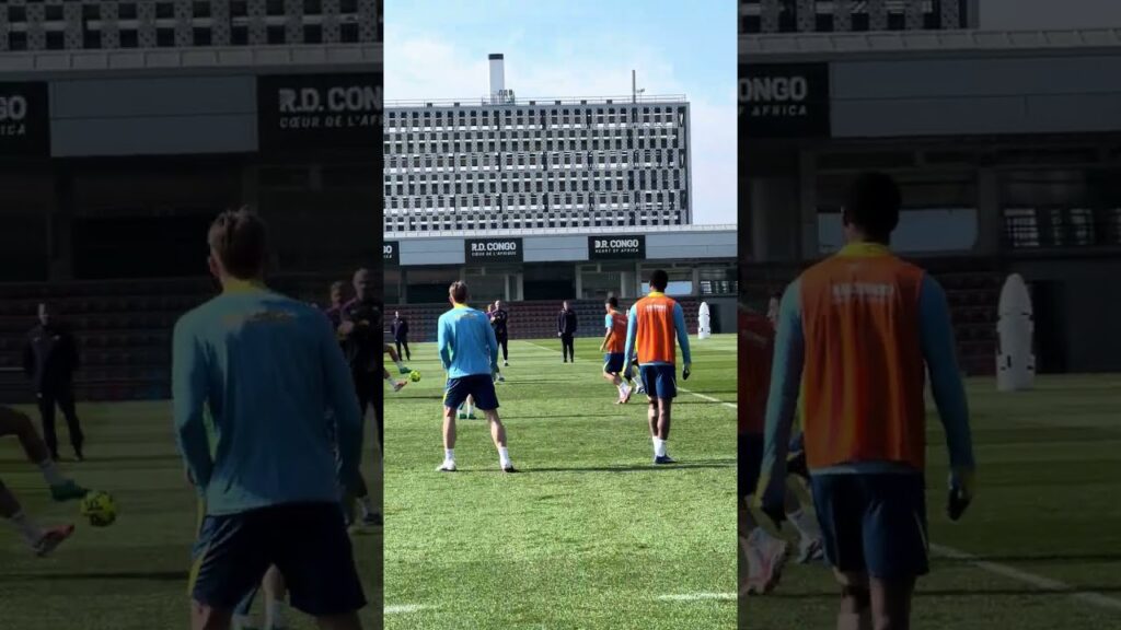 Pedri in striker mode 🔥 #shorts #fcbarcelona #shortvideo