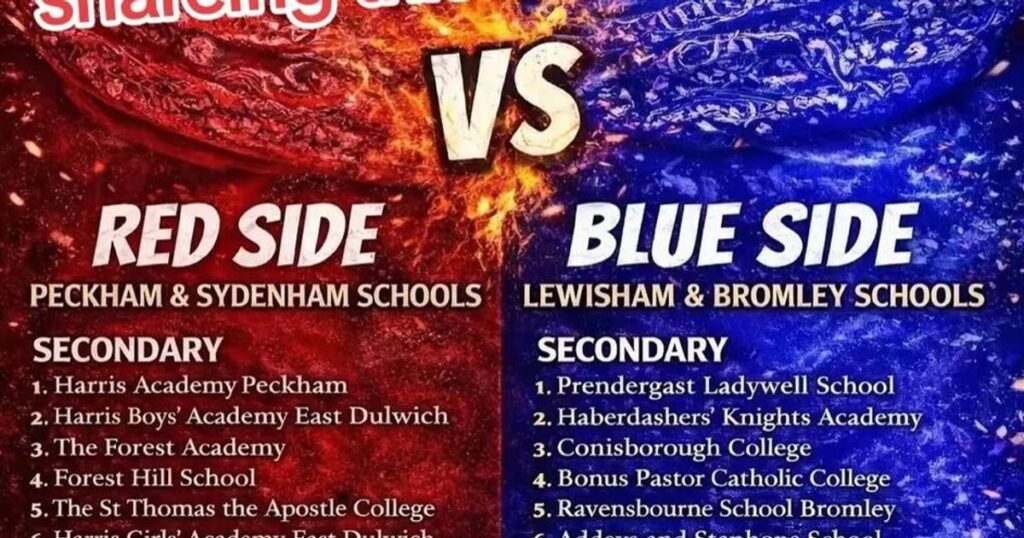 New ‘London school wars’ police dispersal order as TikTok and Snapchat give ‘Red vs Blue’ response My London