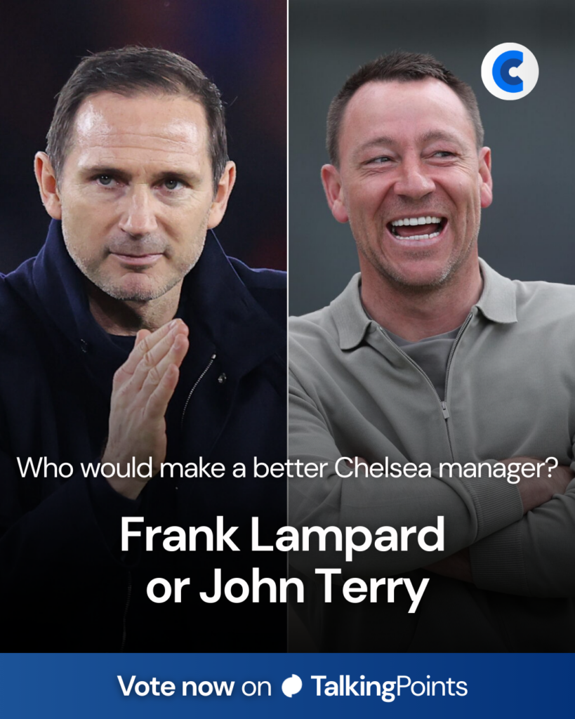 Who would make a better Chelsea manager out of John Terry or Frank Lampard