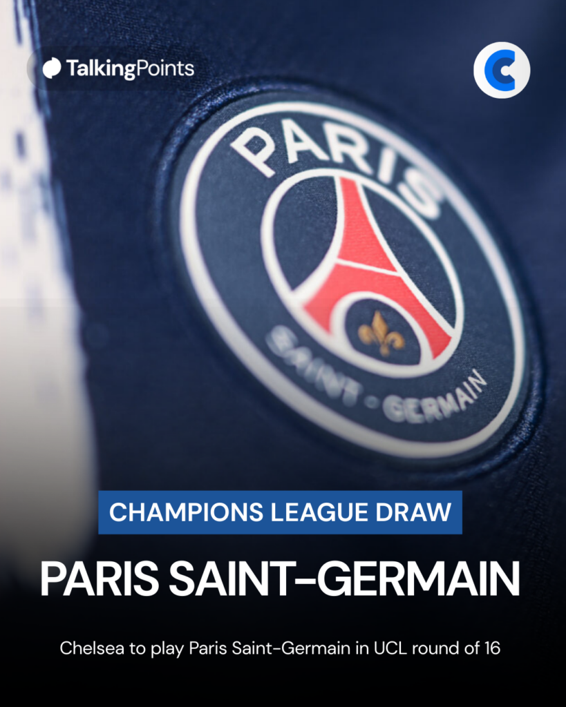 Chelsea Champions League draw against PSG