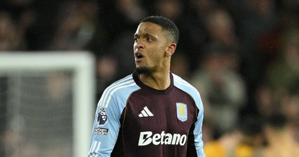 Ezri Konsa makes feelings clear with angry gesture to Aston Villa fans after Wolves defeat Ipso logo