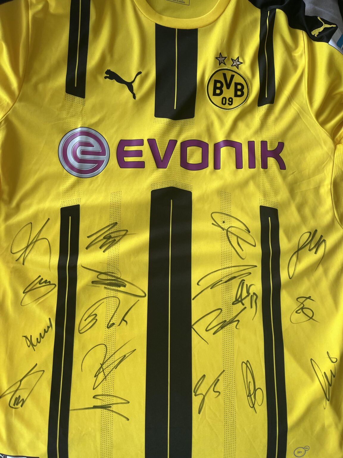 Unterschriften Trikot 16/17