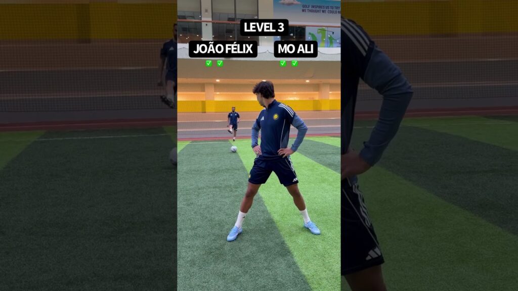 Passing challenge vs Joao Felix 🔥