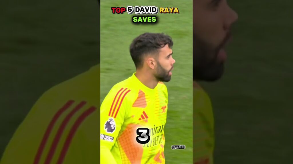 David Raya TOP 5 Saves Ranked! 🧤🔥