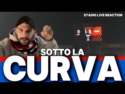 BOLOGNA BRANN 1-0 STADIO LIVE REACTION || BOATO PER JOAO MARIO || SOTTO LA CURVA
