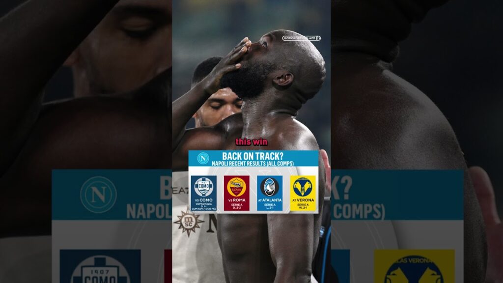 Romelu Lukaku delivers a much-needed winner for Napoli at the death 🇮🇹