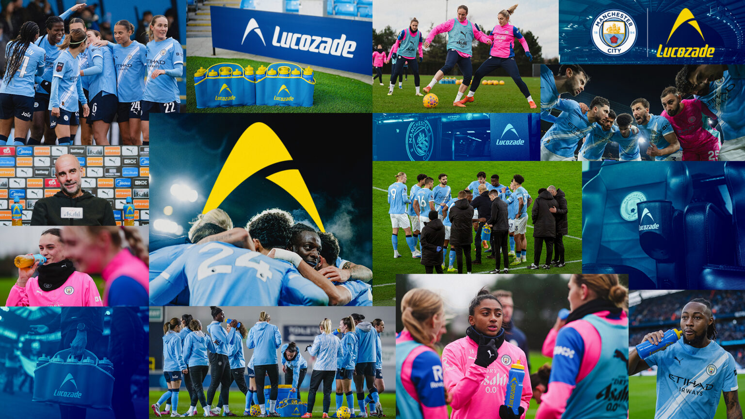 Man City secure multi-year Lucozade sponsorship