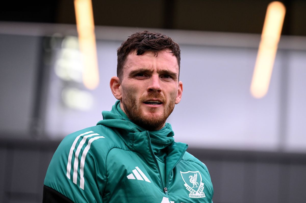 Andy Robertson. Photo by Andrew Powell/Liverpool FC via Getty Images