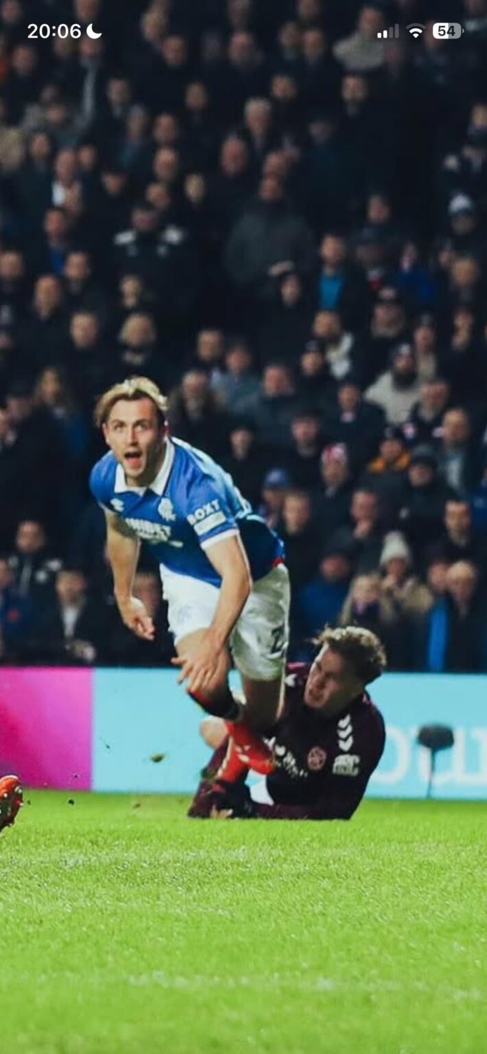 Watching Chermiti rise for the second while being ankle picked