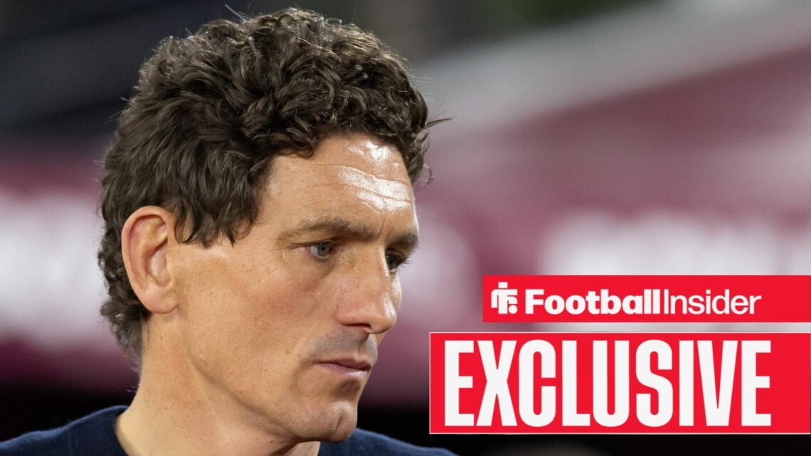 Keith Andrews looking sad