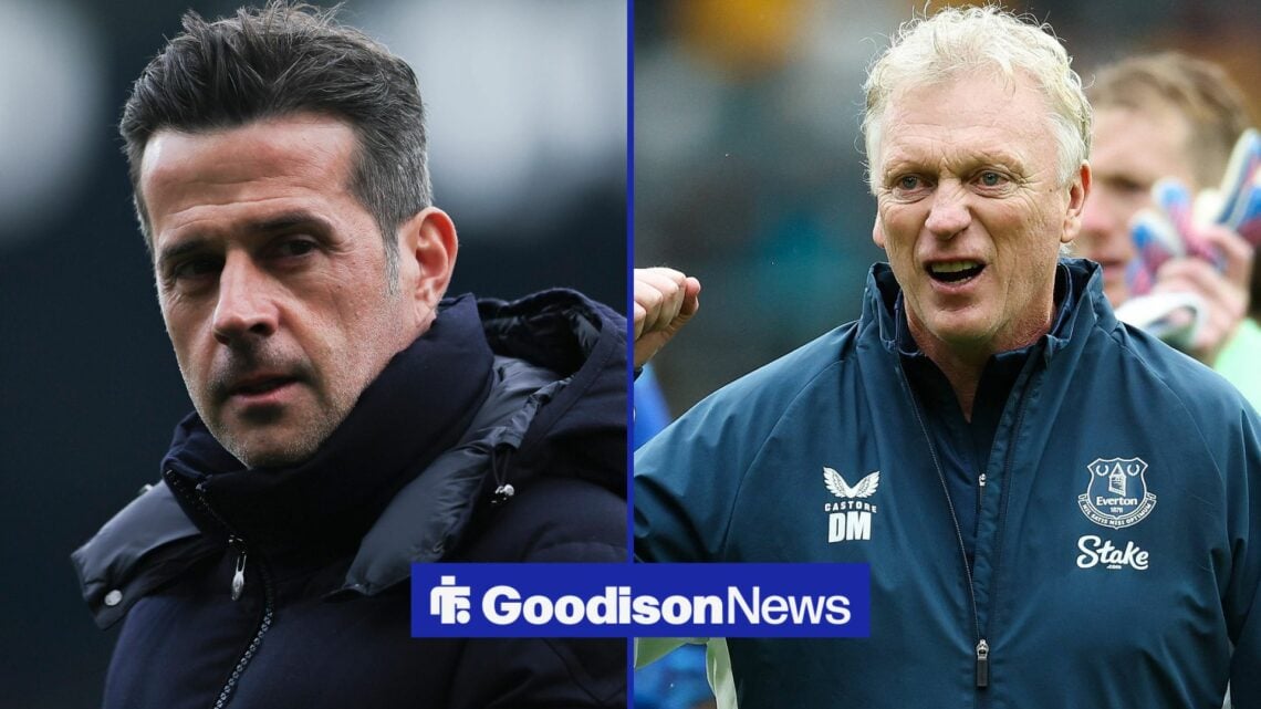 Marco Silva and David Moyes split image
