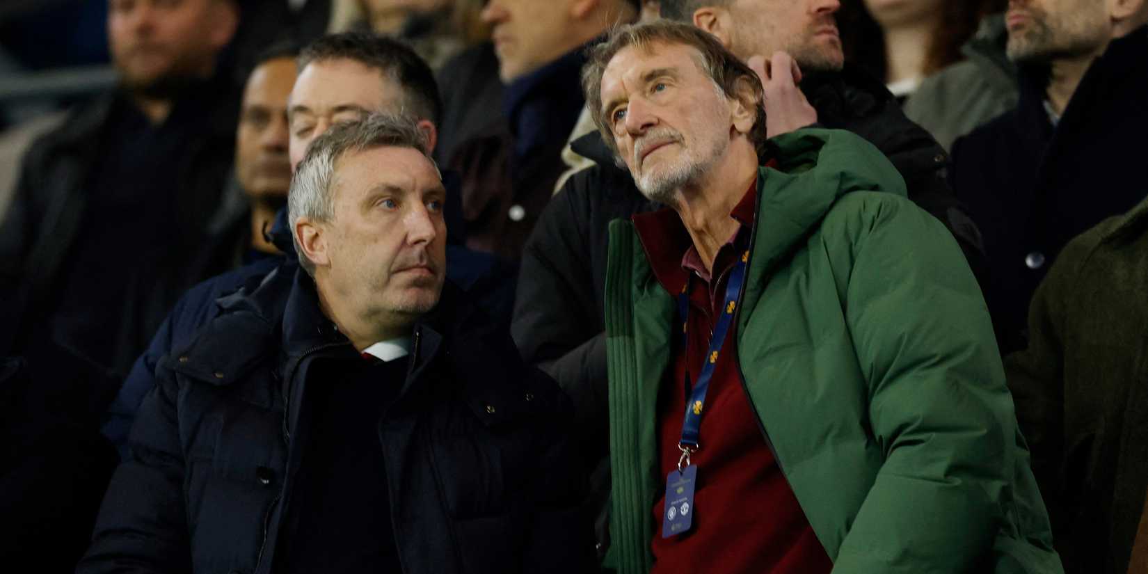 Jason Wilcox and Sir Jim Ratcliffe